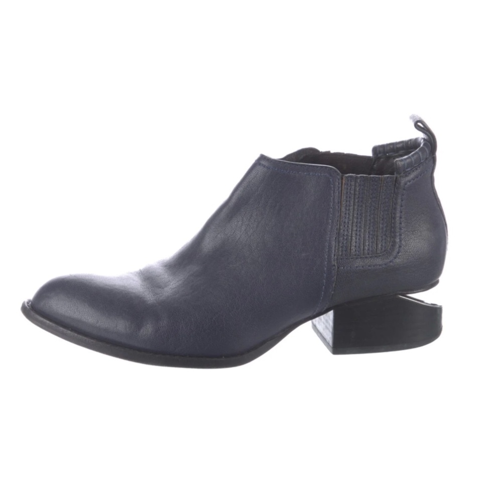 Alexander Wang Navy Kori Ankle Boots